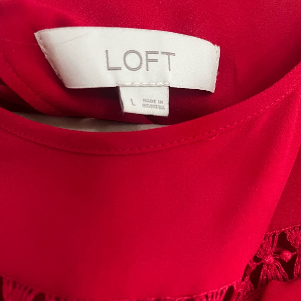Loft Brand Silky Blouse!